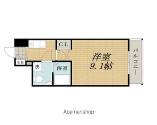 セレニテ新大阪弐番館【5階】の間取り