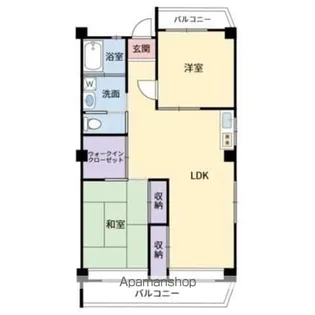 矢野ビル【301号室】の間取り