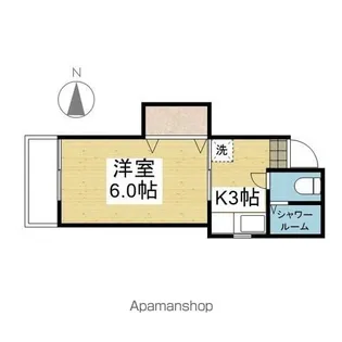 CASA清水町【3階】の間取り