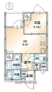 CREAL墨田EAST【1階】の間取り