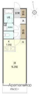 アイ・ステージ千駄木【4階】の間取り