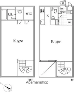 レジディア目黒Ⅱ【1階】の間取り