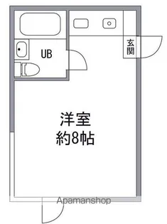 岡ビル【11階】の間取り