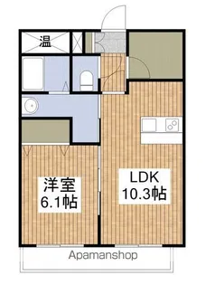 ベリエⅢ【4階】の間取り