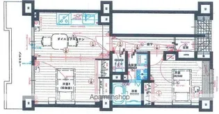 セトル中之郷【513号室】の間取り