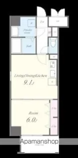 リッツ・アヴェニュー【5階】の間取り