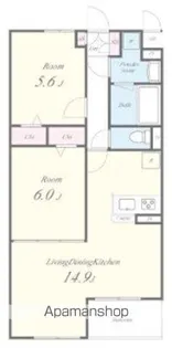 ベルフォーレⅠ【1階】の間取り