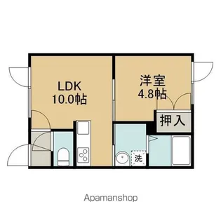 リンデンハウスにっしん【2階】の間取り