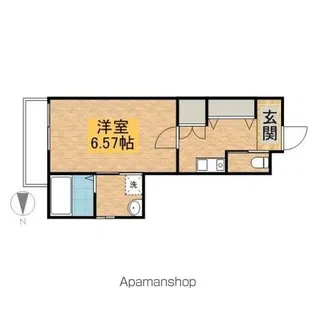 システィーナ【201号室】の間取り