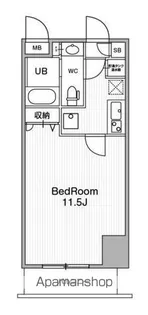 アーバンフラッツ池袋プレミアム【5階】の間取り
