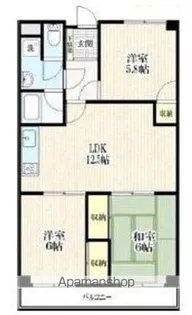 エクセレント上水【2階】の間取り