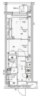 PREMIUM CUBE東高円寺DEUX【1階】の間取り
