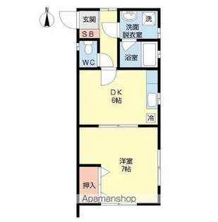 桜ハウス【1階】の間取り