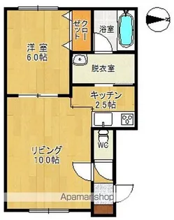 MUGUETE【2階】の間取り