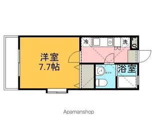 チェルシー富士見【102号室】の間取り