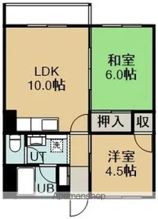 サン・マンション【302号室】の間取り