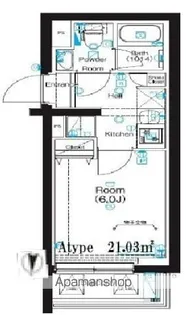 MA−RO井土ヶ谷Ⅰ【1階】の間取り