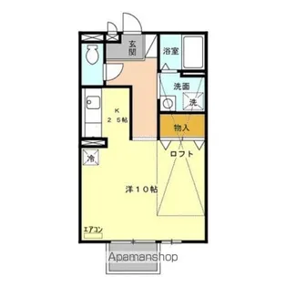 レジデンス東光 III【2階】の間取り