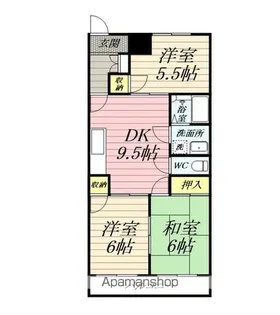 セレーノ(久野)【3階】の間取り