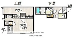 CB次郎丸シエロ【103.号室】の間取り