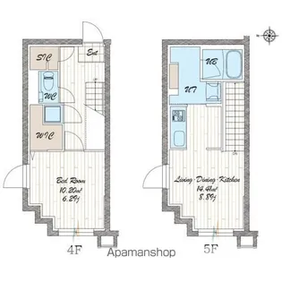 QUADOR NOIE 池下【4階】の間取り