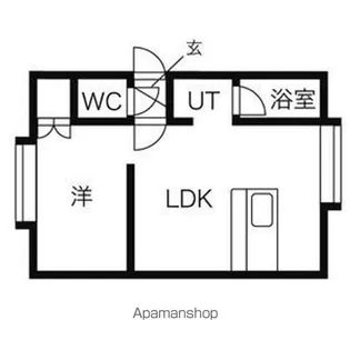 ハイツ糸魚川【202号室】の間取り