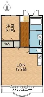 サンハイツ南俣【2階】の間取り