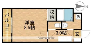 エチュード【2階】の間取り