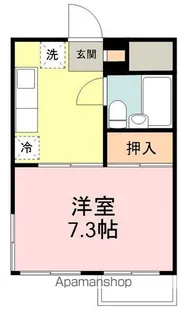 コーポ小林【2階】の間取り