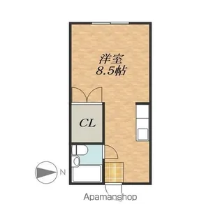 HBR126【1階】の間取り