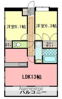 ルネス・あきる野ステージア【1階】の間取り