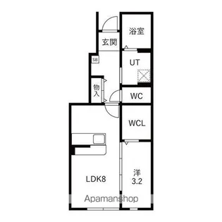 LEVEL VIJF A【1階】の間取り