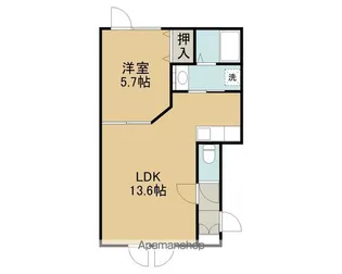 NORTH COURTⅡ【2階】の間取り