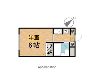 天野ビル【310号室】の間取り