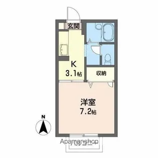 MY HOUSEⅡ【1階】の間取り
