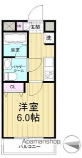AZESTお花茶屋Ⅳ【4階】の間取り