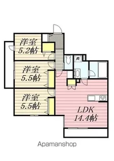 NAKASU【3階】の間取り