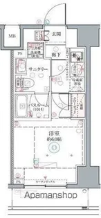 クレヴィスタ横浜関内Ⅱ【2階】の間取り