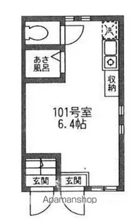 VERDA中野【1階】の間取り