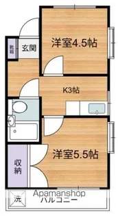 しらゆり館【1階】の間取り