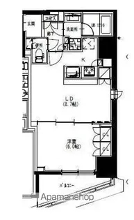 SーRESIDENCE曳舟【7階】の間取り