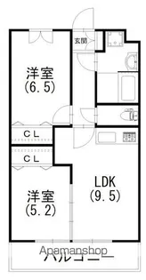 SPRING HOUSE SATO【2階】の間取り
