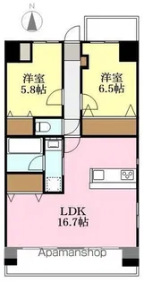 永田小坂ビル【201号室】の間取り