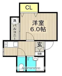 メゾン南小岩7【1階】の間取り