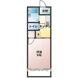 タウン・コート東洋【B103号室】の間取り