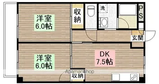 フジミハイツ【302号室】の間取り