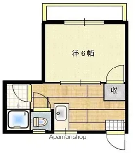 メゾンXYZ(エクシーズ)【2階】の間取り