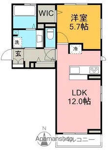 ウィルⅡ【2階】の間取り