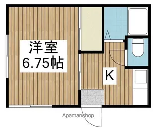 第13べるハウス【5号室】の間取り