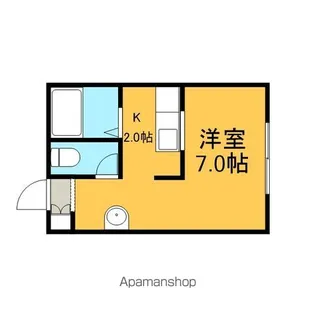 MAYAビル【203号室】の間取り